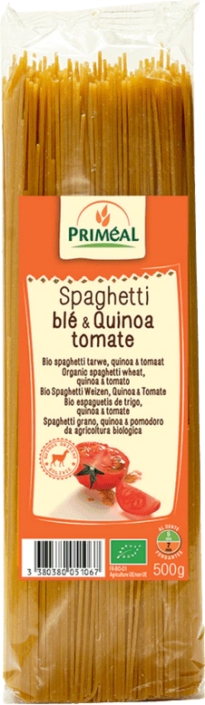 Spaghetti Blé Quinoa Tomates BIO